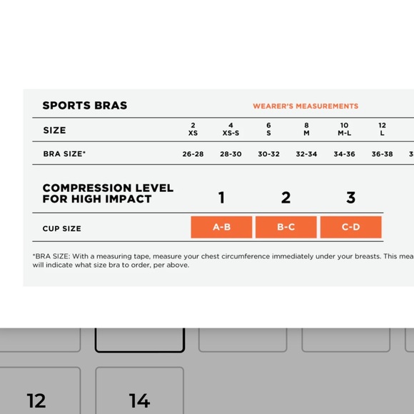 EUC oiselle flyout sports bra size 4 or xs-s running bra - Picture 5 of 5